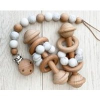 Baby Shower Gift, Unique Welcome Baby Gift, Baby handmade gift, dummy/pacifier clip and matching rat | Etsy (US)