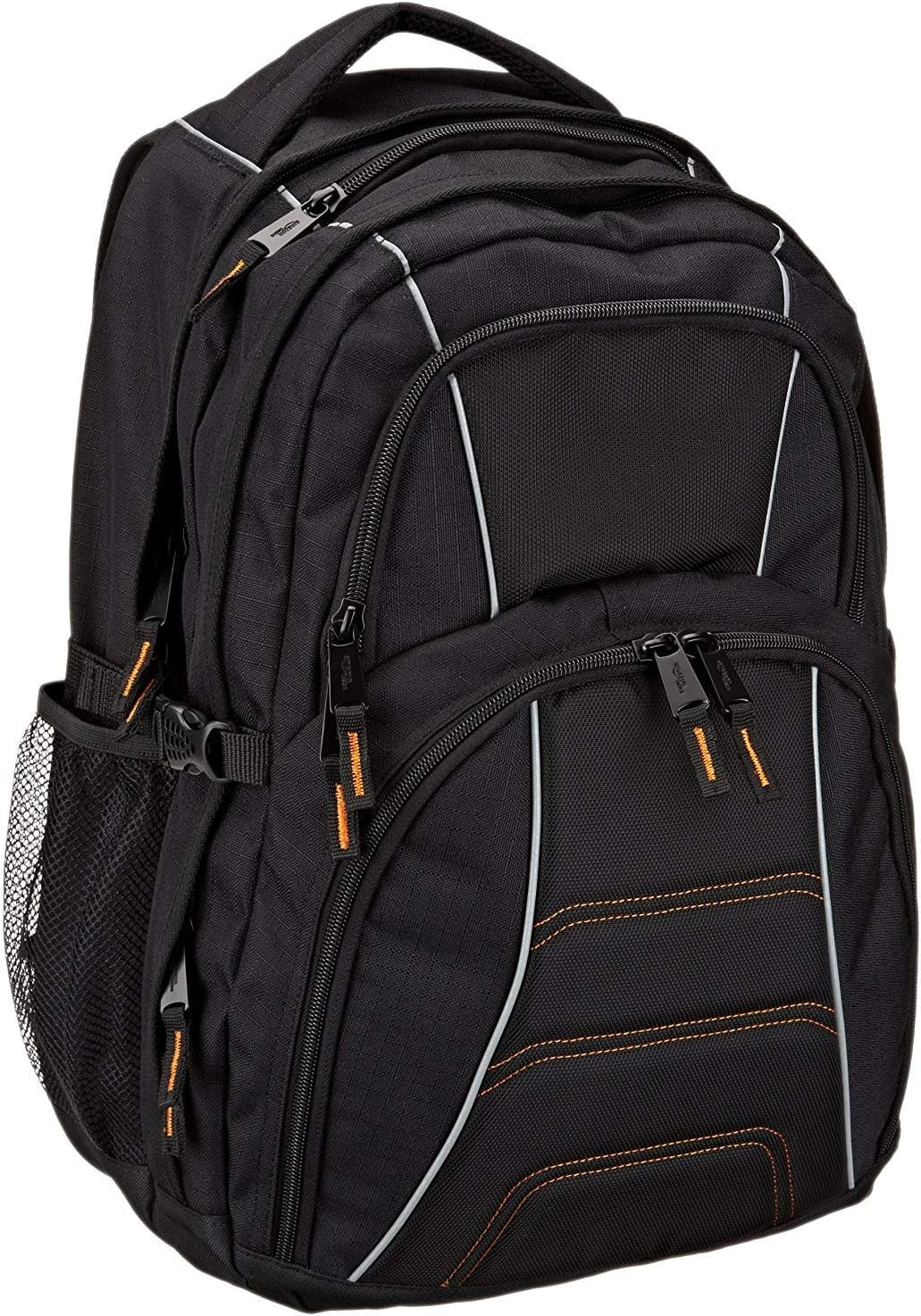 Amazon Basics Laptop Backpack Fits Up to 17-Inch Laptops, Black | Amazon (US)