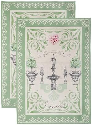 Maison d' Hermine Kitchen Towels Set of 2 100% Cotton 27.50" x 20" Reusable Cloth Tea Dish Towels... | Amazon (US)