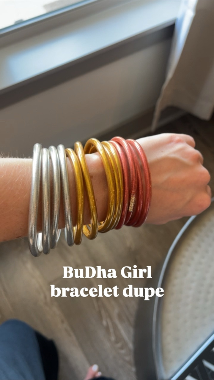 Budha Girl Inspired Bracelets 

Budha Girl dupe Bracelets, Amazon budha girl bracelets, designer bracelet dupe, designer accessory dupe, designer inspired bracelet, designer inspired accessory, designer dupe, gold bangle bracelets, silver bangle bracelets, red bangle bracelets, bracelet stack, Amazon bangle bracelet, Morgan Grace Howe

#LTKStyleTip #LTKSeasonal #LTKFindsUnder50