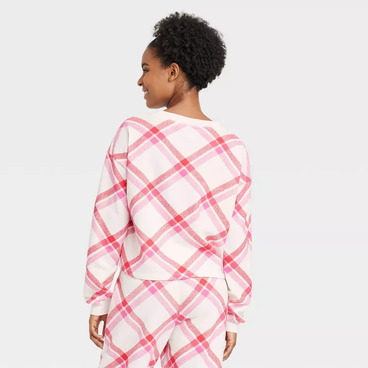 Women's Fleece Lounge Sweatshirt - Colsie™ | Target