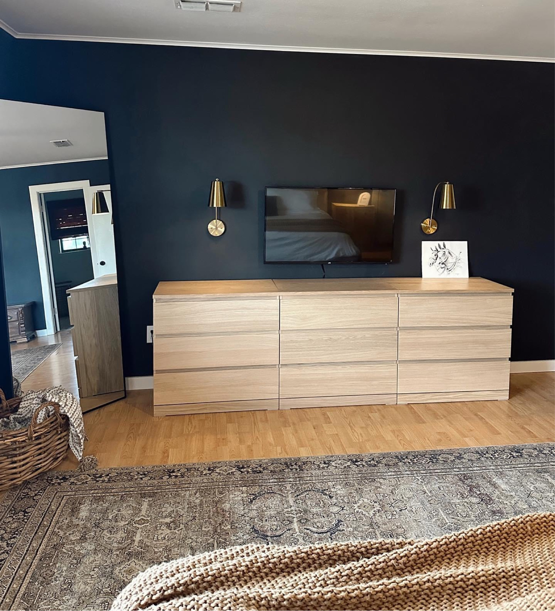 If you need more storage, then you need the MALM dressers from IKEA! I used 3 to create an oversized dresser piece, that we LOVE! 

#LTKSpringSale #LTKhome #LTKsalealert