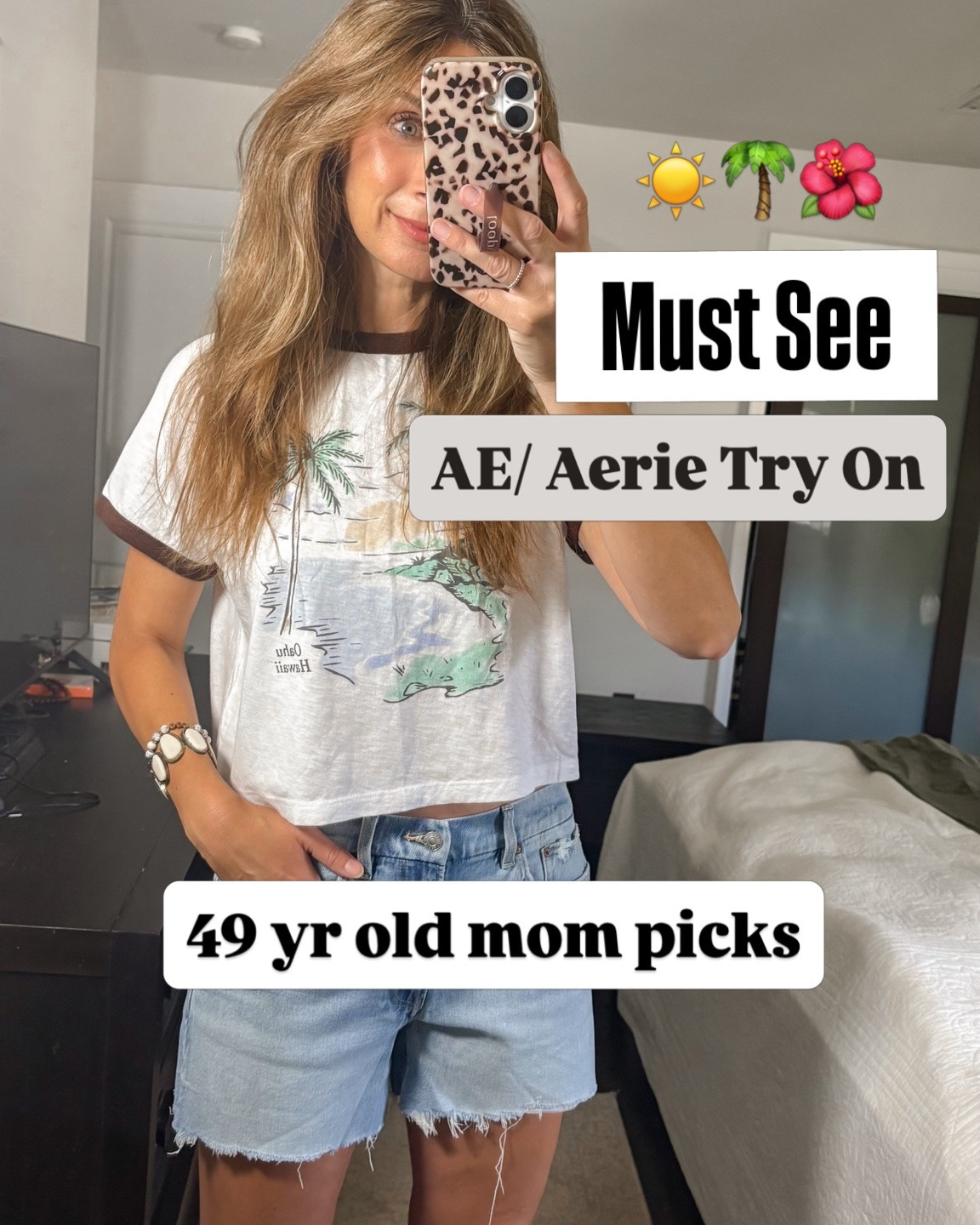 Might be my favorite AE order! Denim shorts under $30👏 I always grab my sweatshirts now too because the sales are so good. An AE sweatshirt for less than $30 is a good deal!!


Tshirts are size small

Off shoulder tops: striped medium, blue small. Love both sizes
 Tube top small

Follow and comment SHOP and I will send a link to your DM’s

Aerie order, American eagle, denim shorts, stone top, graphic tees, date night outfit, everyday casual , mom style, Ugc creator
#ae 
#summerstyle 
#cuteoutfits 
#denimshorts 

#aeriepartner

#LTKSaleAlert #LTKootd #LTKgrwm