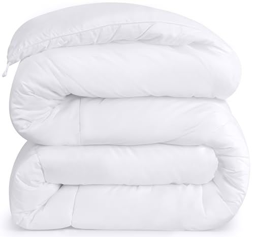 Utopia Bedding Comforter – All Season Comforter King Size – White Comforter King - Plush Siliconized Fiberfill - Box Stitched | Amazon (US)