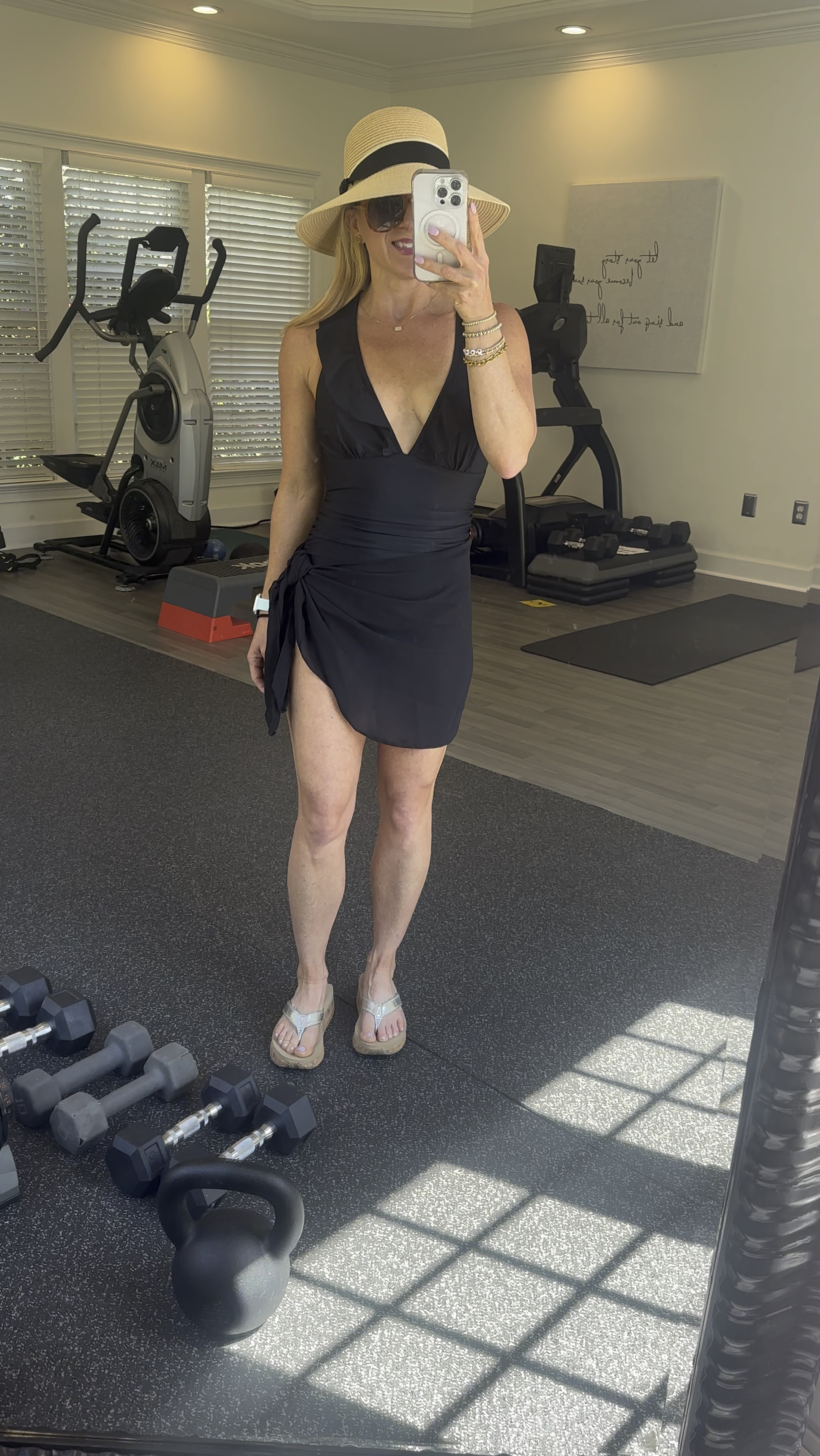 Favorite black one piece bathing suit 🩱 ! 

#LTKfindsunder50 #LTKSeasonal #LTKbeauty