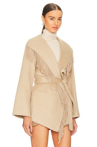 Rowen Wool Fringe Coat
                    
                    JONATHAN SIMKHAI | Revolve Clothing (Global)