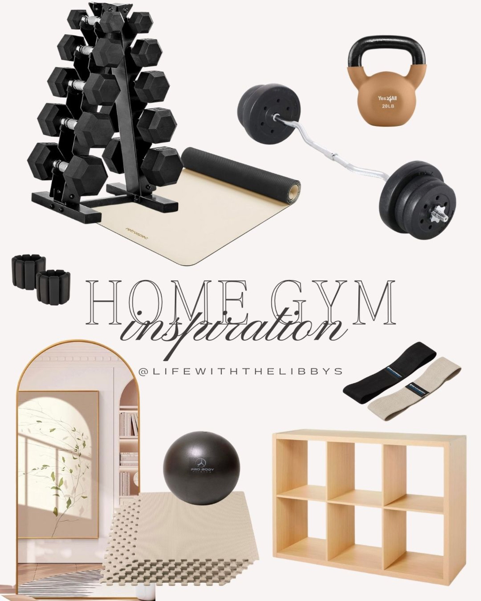 Small Home Gym DIY inspiration 

#LTKhome #LTKfitness