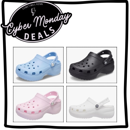 Women’s classic croc platform clogs are still on promo for cyber Monday

#LTKHoliday #LTKGiftGuide