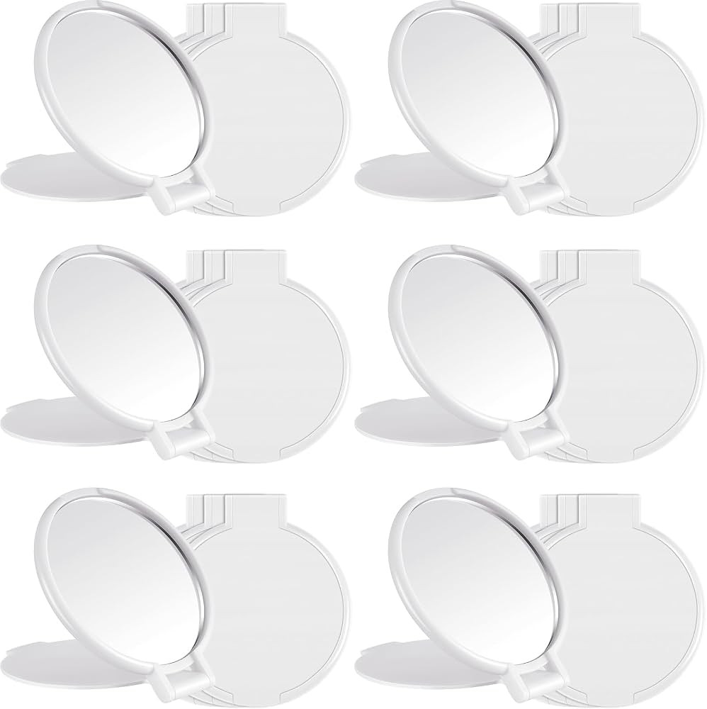 Jetec 12 Pieces Compact Mirrors Bulk Gifts Mini Vintage Pocket Mirrors for Purse Small Portable F... | Amazon (US)