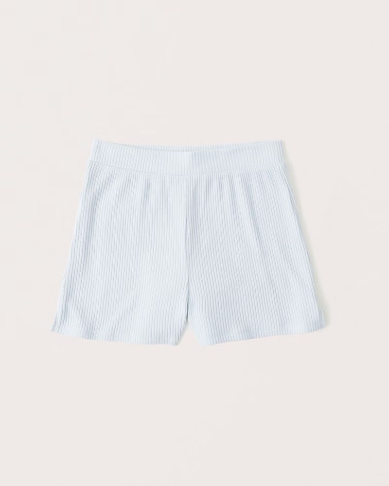 Women's Cozy Rib Lounge Shorts | Women's Matching Sets | Abercrombie.com | Abercrombie & Fitch (US)