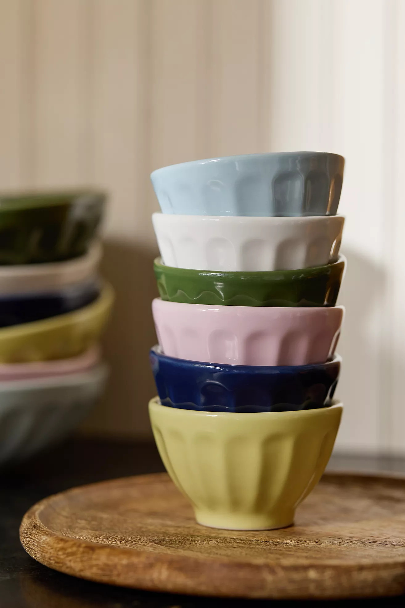 The Latte Stoneware Nut Bowls, Assorted Set of 6: Amelie Edition | Anthropologie (US)