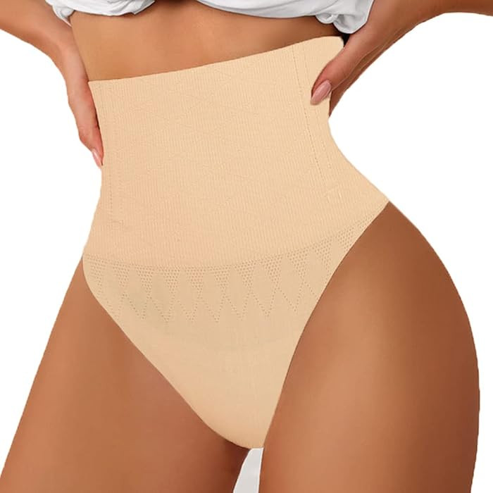 Women Tummy Control Thong Shapewear Butt Lifter Body Shaper Control Knickers Slimming Pants Shapi... | Amazon (UK)