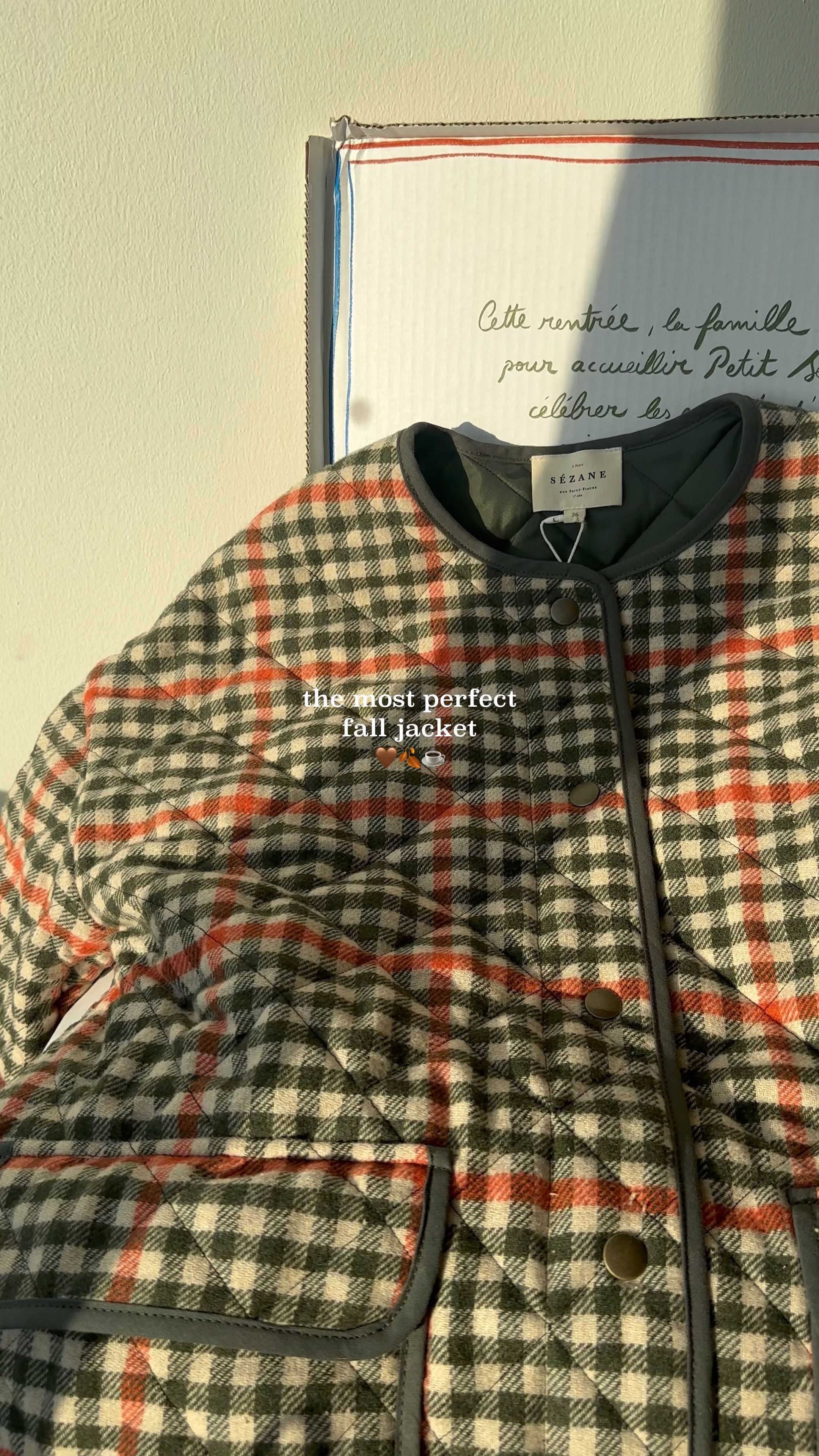 the most perfect fall jacket 🤎 I’ll take gingham any and every season 

#LTKSeasonal #LTKStyleTip