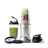 NutriBullet N12-1001 10pc Single Serve Blender, Includes Travel Cup, One Size, Gray | Amazon (US)