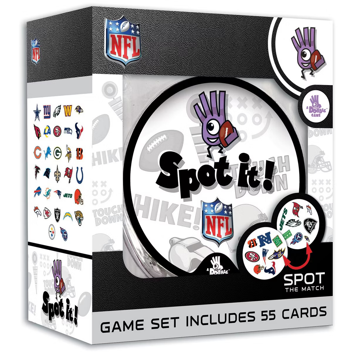 MasterPieces Officially Licensed NFL League-NFL Spot It Game for Kids and Adults | Target
