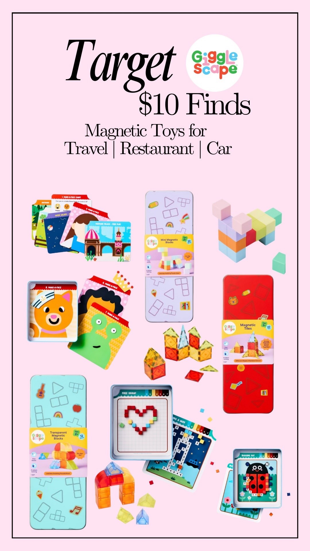 Magnetic travel toy finds for kids for $10 at target. Don’t sleep on these.

Target finds
Back to school
Toddler toys 
Travel toys
Restaurant toys 
Busy bag 
Mom finds 

#LTKSeasonal #LTKKids #LTKFamily