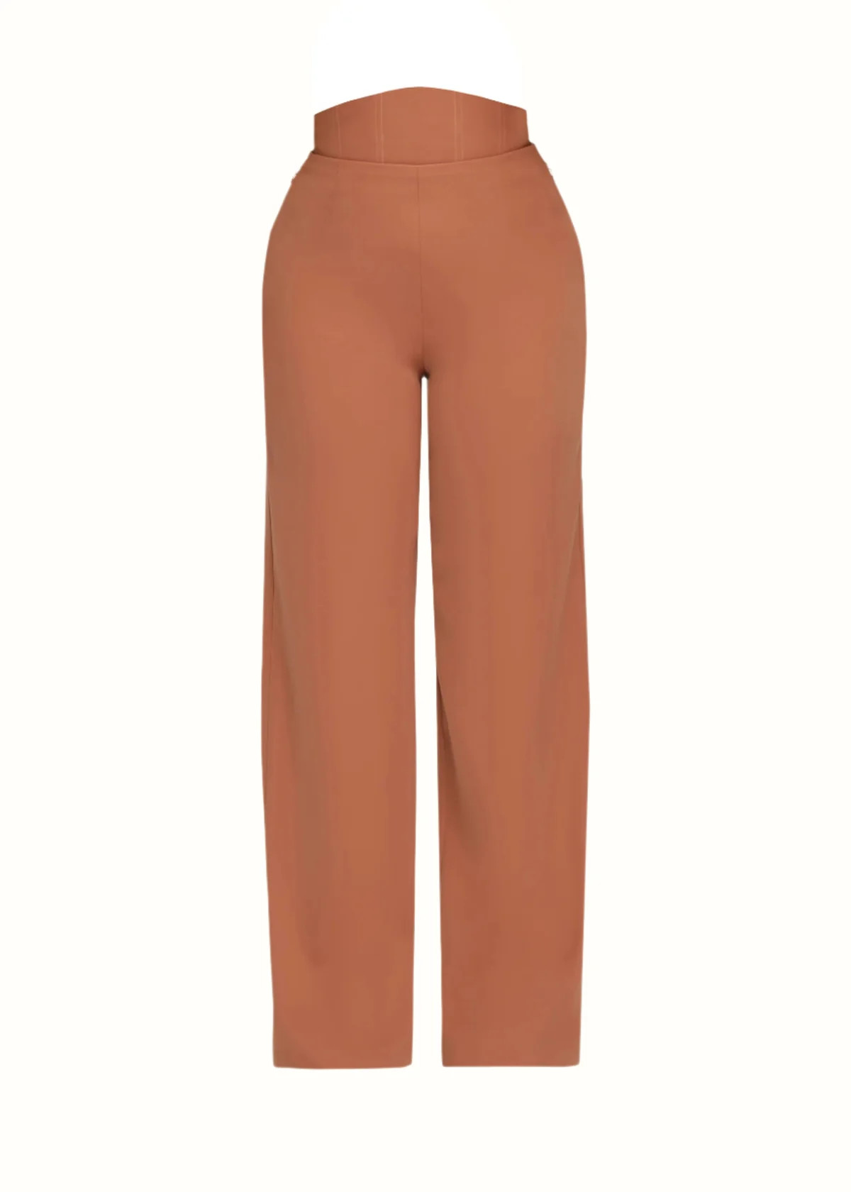 SITA CORSET PANTS - DUST | ANDREA IYAMAH
