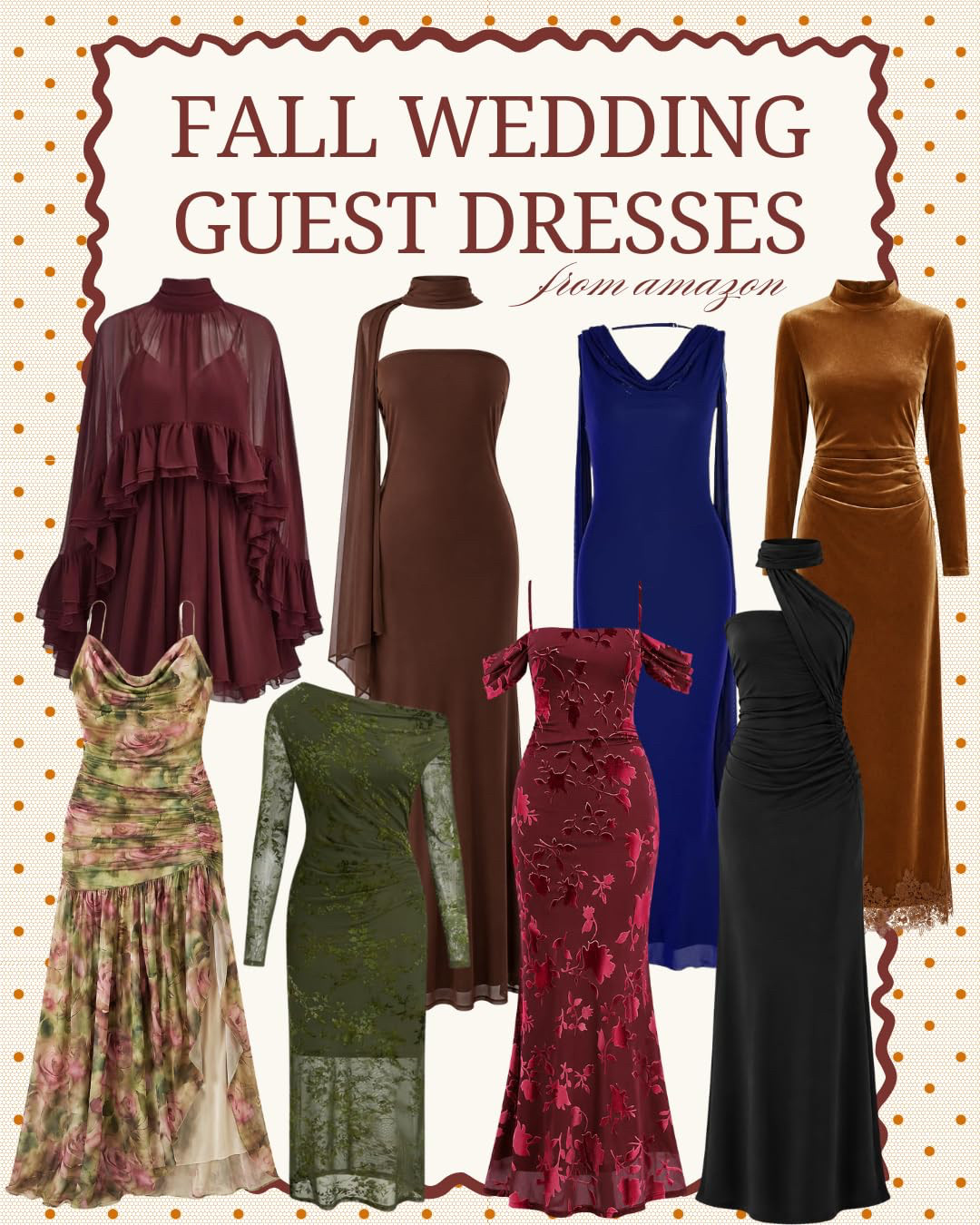 Found your perfect fall wedding guest dress! From elegant lace to stunning florals.

#LTKootd #LTKSeasonal #LTKWedding