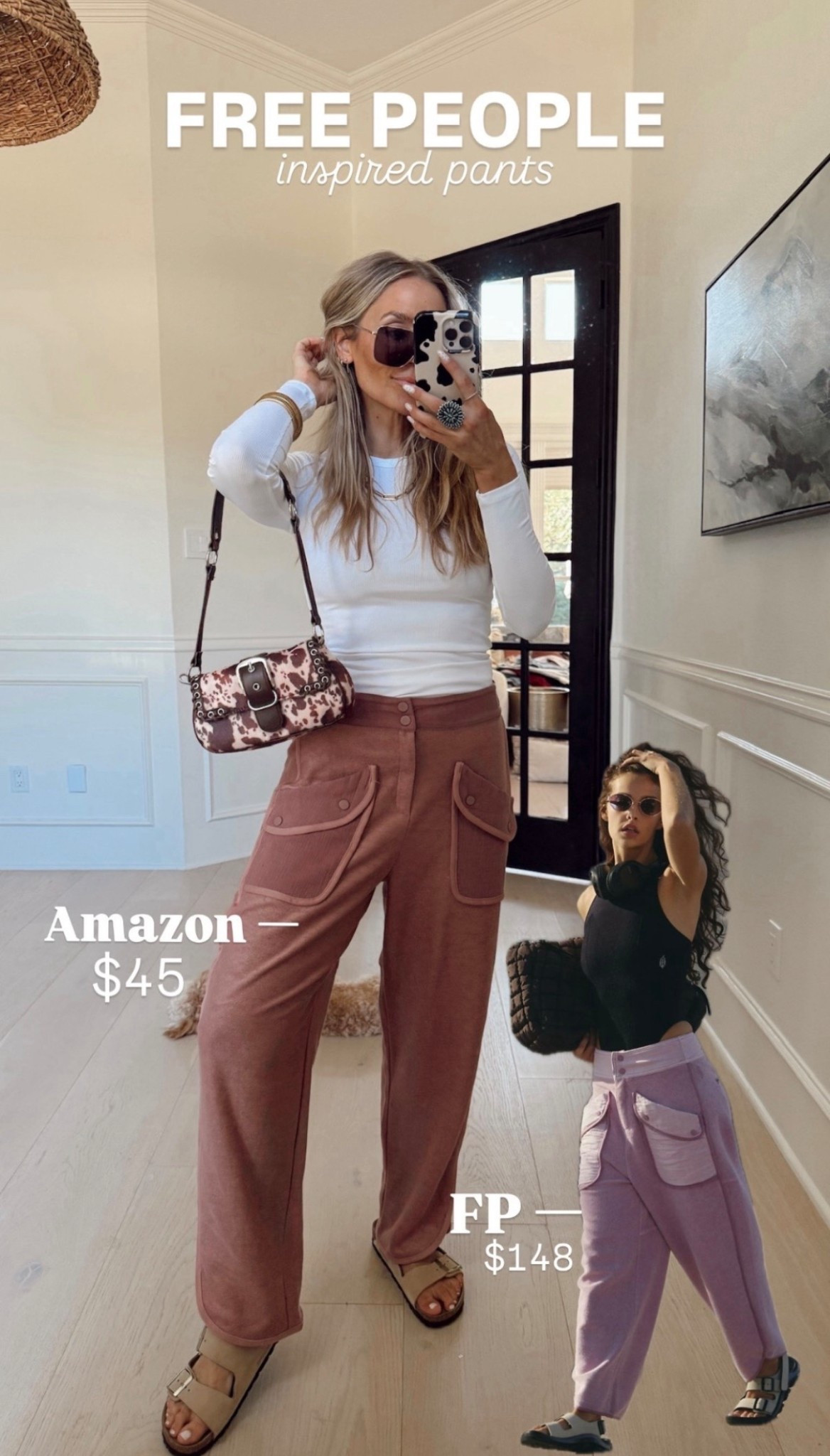 🤍 Why spend $$$ on FP pants when these ones on Amazon look identical 👏🏼 

Wearing size s / my tts 

#LTKootd #LTKgrwm #LTKmomlife