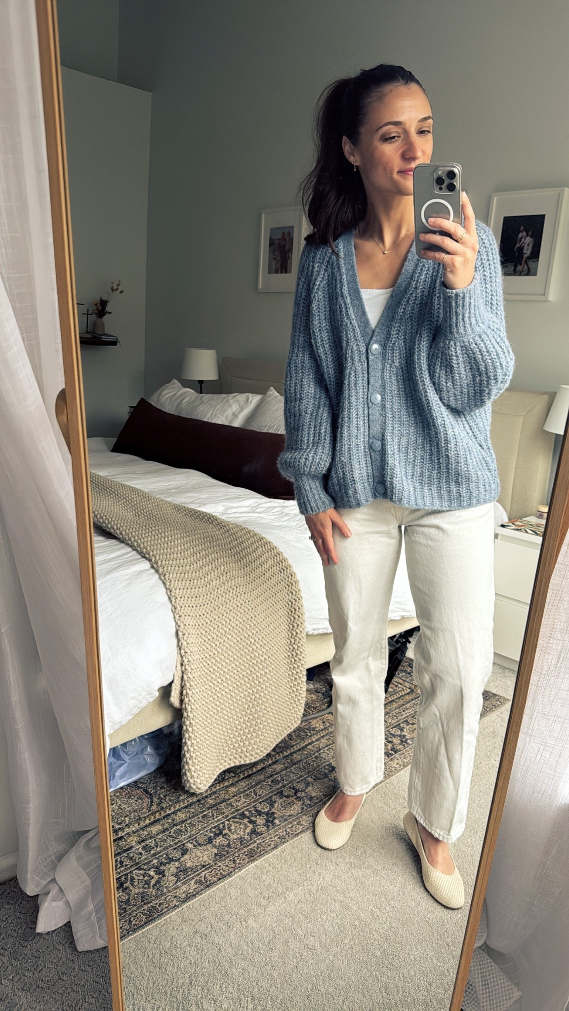 This cardigan is a must for springtime - the perfect color and perfect weight for chilly, rainy mornings! 🦋 

#LTKSeasonal