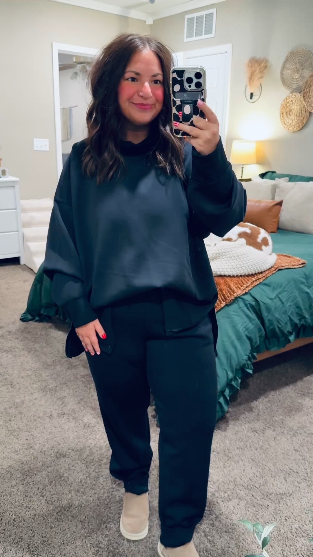 slip on shoes: fit oversized // wearing a kids 2 (linking adult size below)
joggers: fit true to size // wearing a large
mockneck: fits oversized // wearing an XL 

 

#LTKootd #LTKMidsize #LTKFindsUnder50