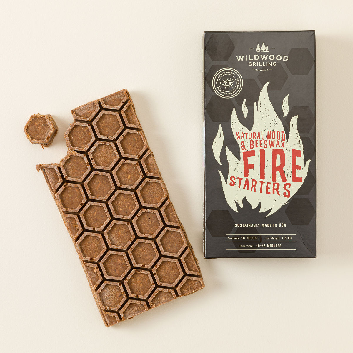 Beeswax Fire Starters | UncommonGoods