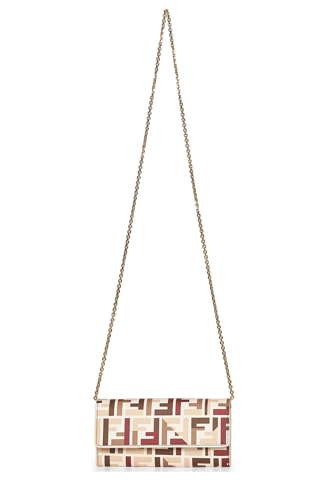 Fendi Roma Chained Continental Wallet | Cettire Global