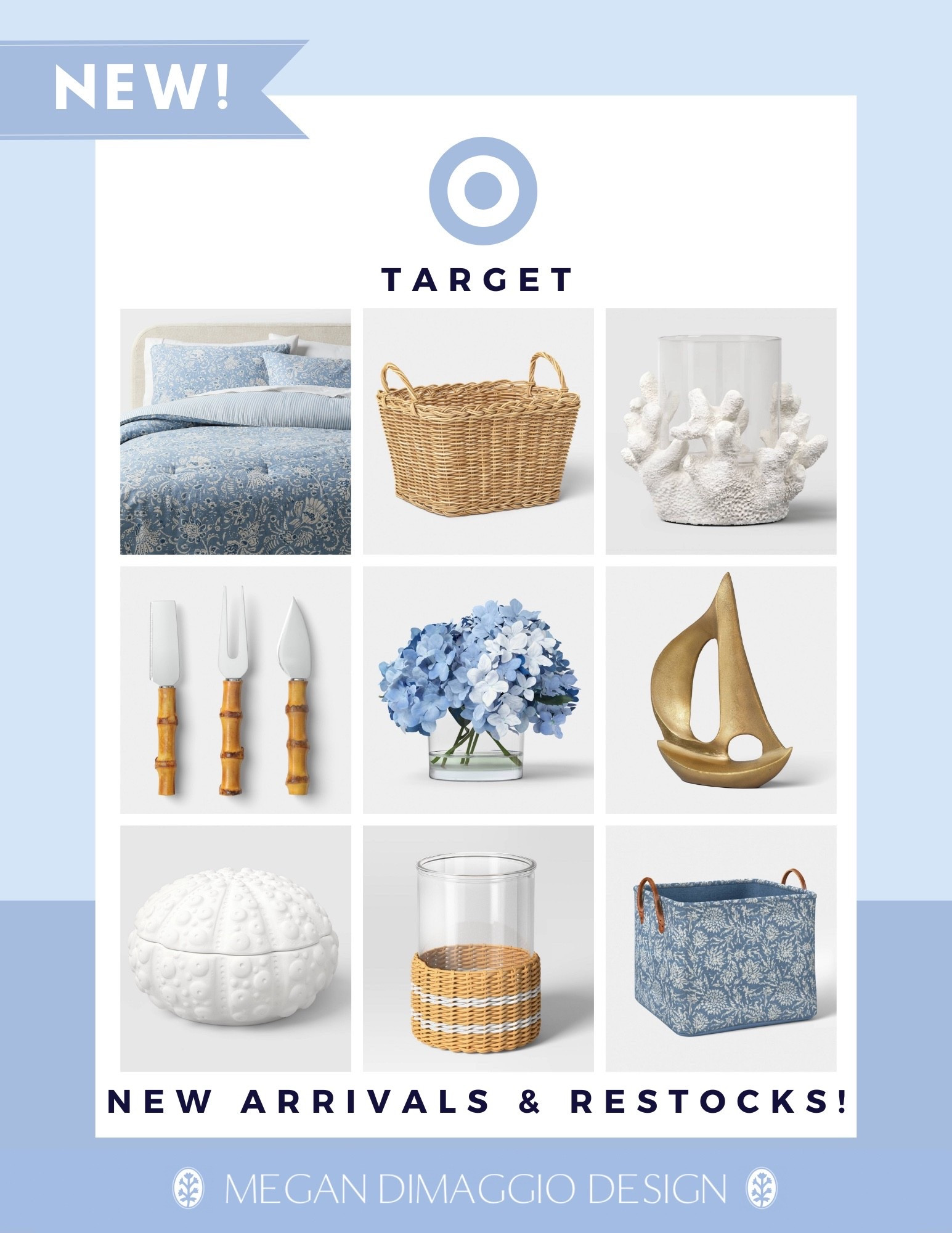 Target secretly launched new arrivals for Spring & Summer and they’re perfect for an affordable coastal home look!! It’s giving Serena & Lily and Pottery Barn vibes for way less!! Already selling fast! Plus a few restocks and sale deals!

#LTKHome #LTKSaleAlert