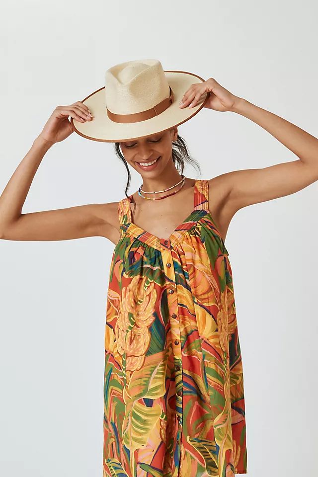 Farm x Anthropologie Tropical Mini Dress | Anthropologie (US)