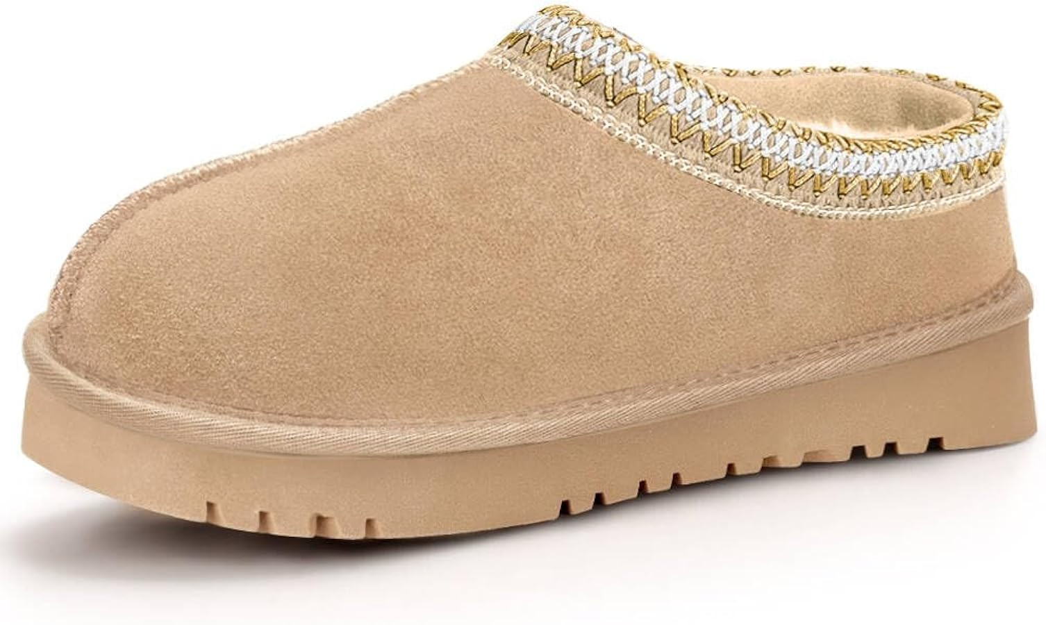 Women's Platform Slippers Anti-Slip Mini Boots Fur Fleece Lined Sneakers Short Ankle Boot Comfy H... | Amazon (US)