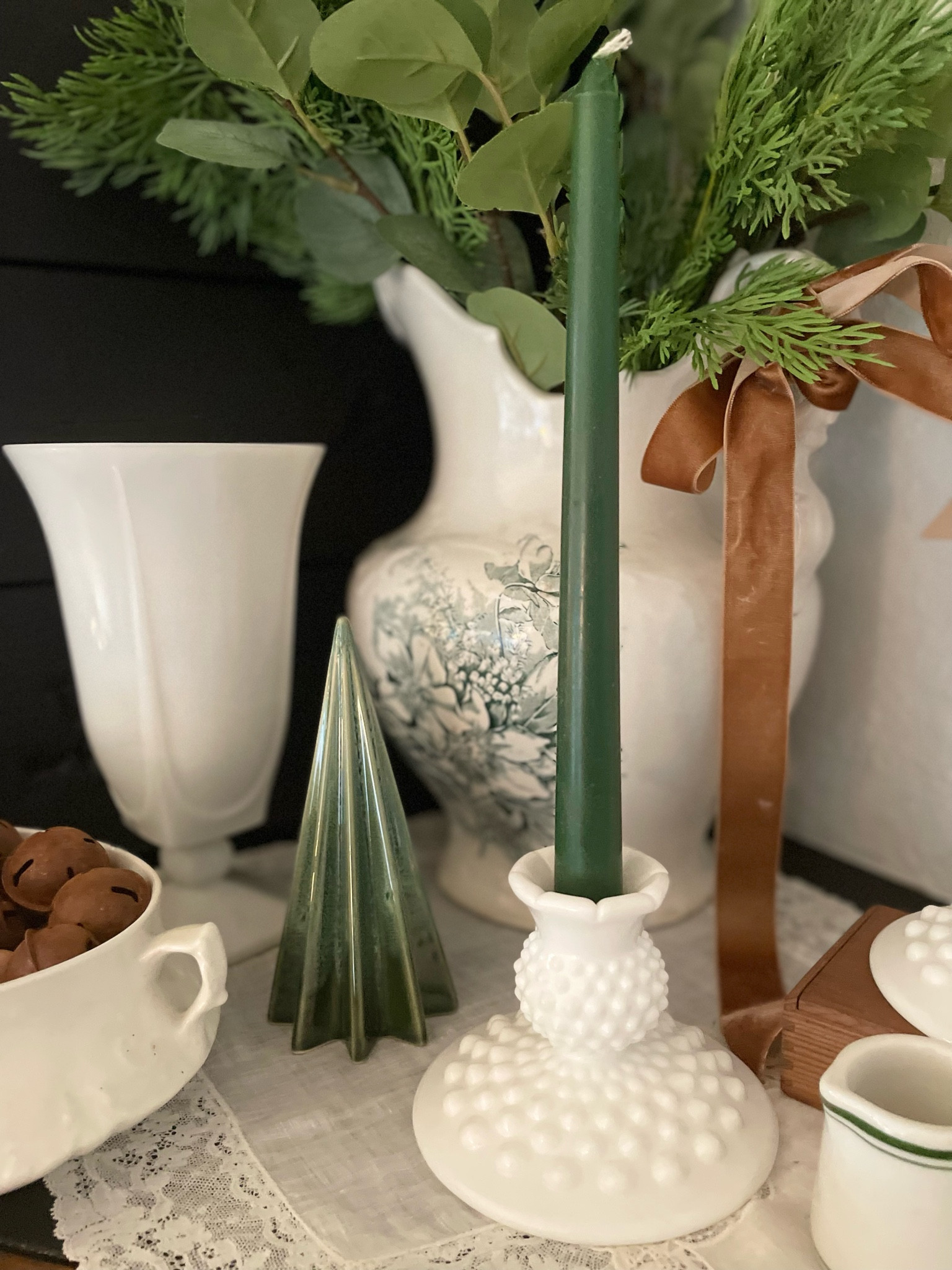 A Scandinavian twist on my Christmas decor this year includes both new and vintage items! This faceted glass tree is the perfect amount of modern yet minimal for the aesthetic I was going for. 
Don’t be afraid to try new things…especially when it comes to seasonal decorating!

#LTKHoliday #LTKSeasonal #LTKHome