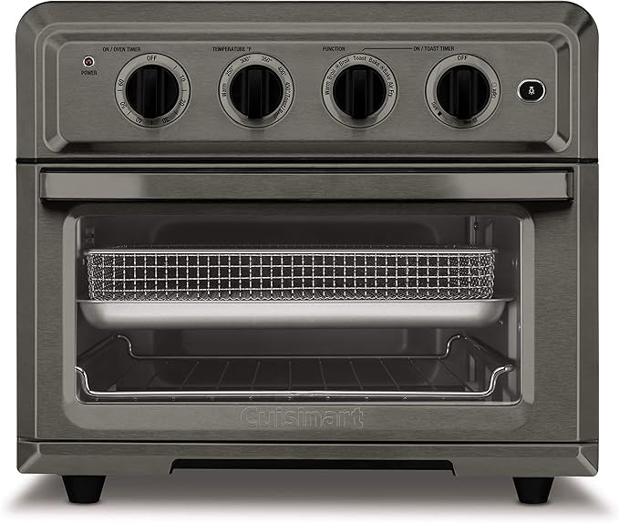 Cuisinart TOA-60BKS Convection Toaster Oven Airfryer, Black SS | Amazon (US)