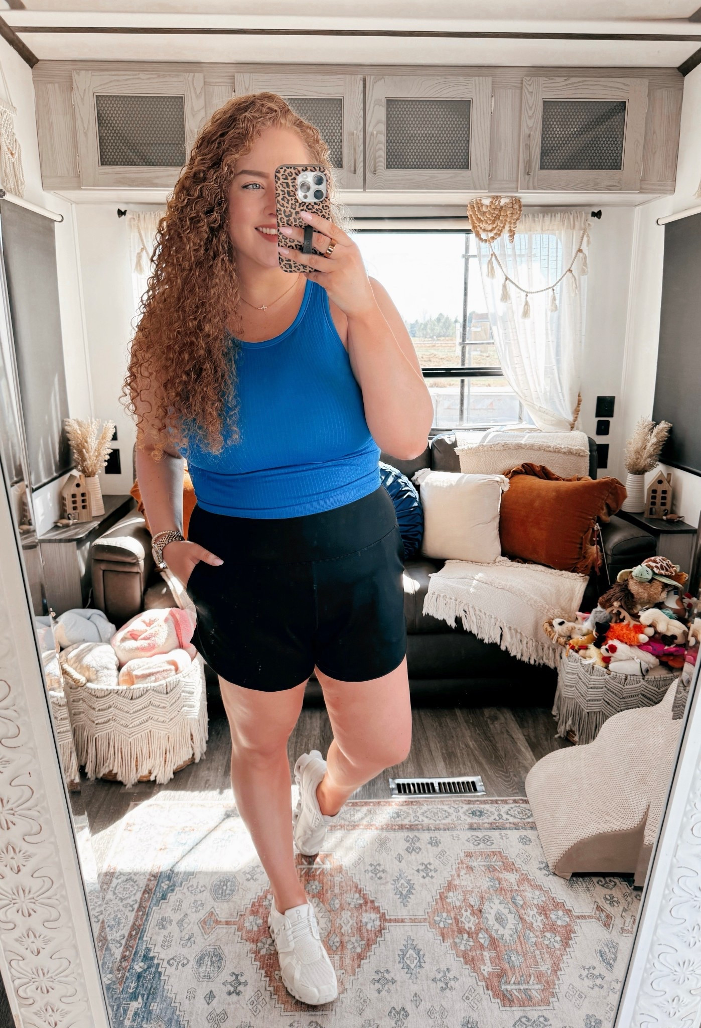 My go to on the days I want to feel put together and comfy 🖤 This set is so easy, supportive, and perfect for anything from errands to a walk 👏 athleisure outfit | workout outfit | gym outfit | black athletic set | matching workout set | amazon fashion | amazon outfit | black tank top outfit | built in bra tank | supportive activewear | black athletic shorts | running shorts outfit | comfy activewear | everyday active outfit | errands outfit | walking outfit | hot girl walk outfit | sporty outfit | minimal outfit | neutral outfit | off duty look | casual comfy outfit | white sneakers outfit | on cloud sneakers outfit | athleisure style | easy outfit idea | mom outfit | travel outfit | affordable fashion | amazon finds

#LTKootd #LTKMidsize #LTKdayinmylife