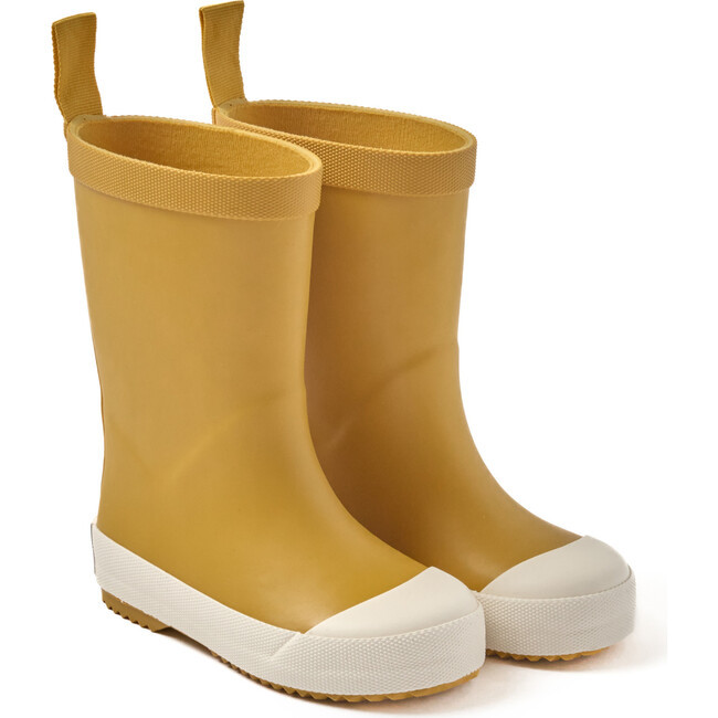 Pehr | Explorer Contrast Tow Rain Boot, Honey (Yellow, Size 9) | Maisonette | Maisonette