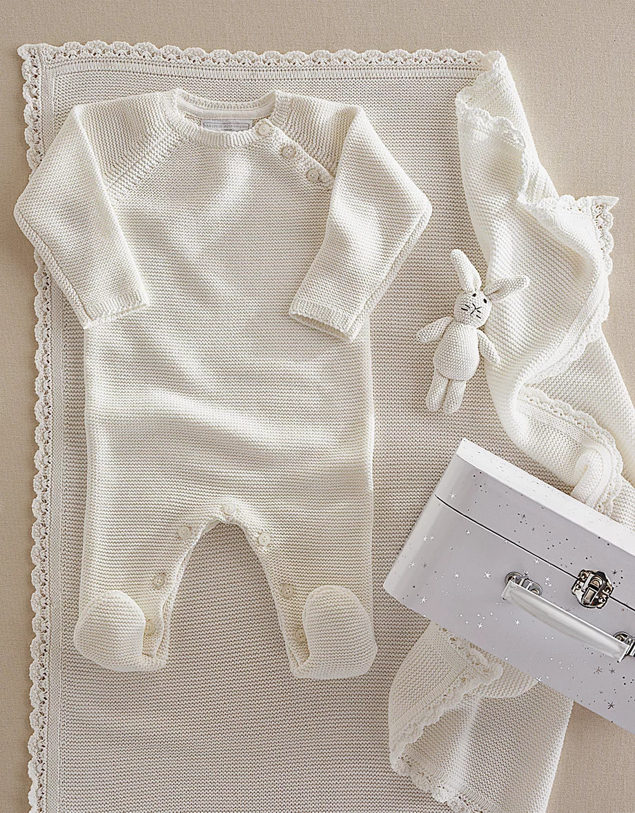 Organic Cotton Knitted Gift Set (0–6mths) | The White Company UK & ROW