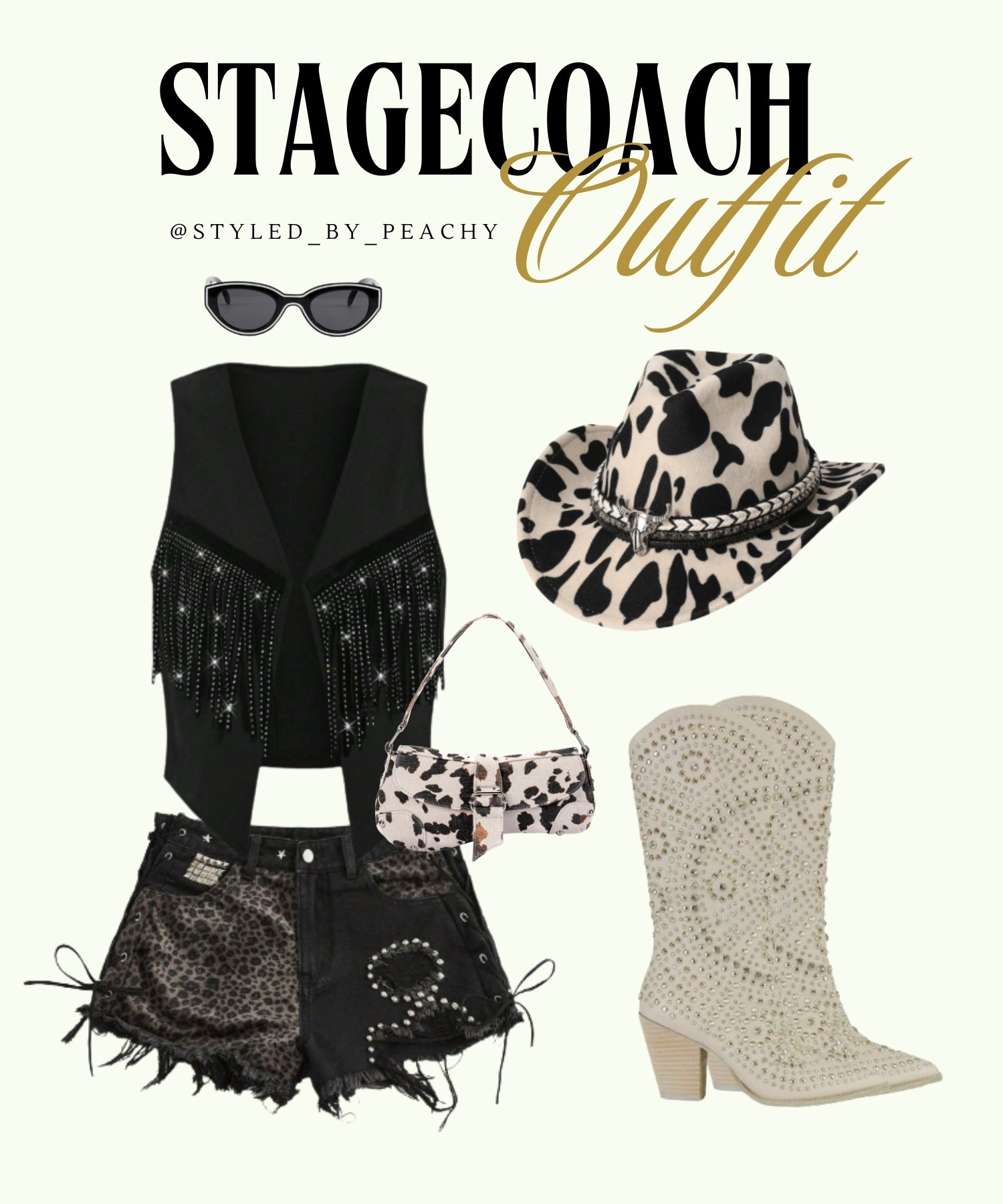 Stagecoach Festival Outfit Inspo | Festival Fashion #stagecoach #coachella #festivalfashion #festivaloutfit #festivalstyle #countrymusicconcert #concertoutfit #cowprint 

#LTKFindsUnder50 #LTKFindsUnder100 #LTKFestival