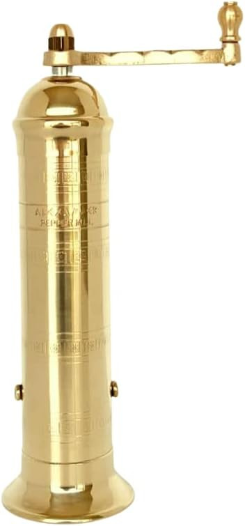 Alexander Home The Original Greek Pepper Mill 8 Inch Tall | European Pepper Mill Grinder with Cra... | Amazon (US)