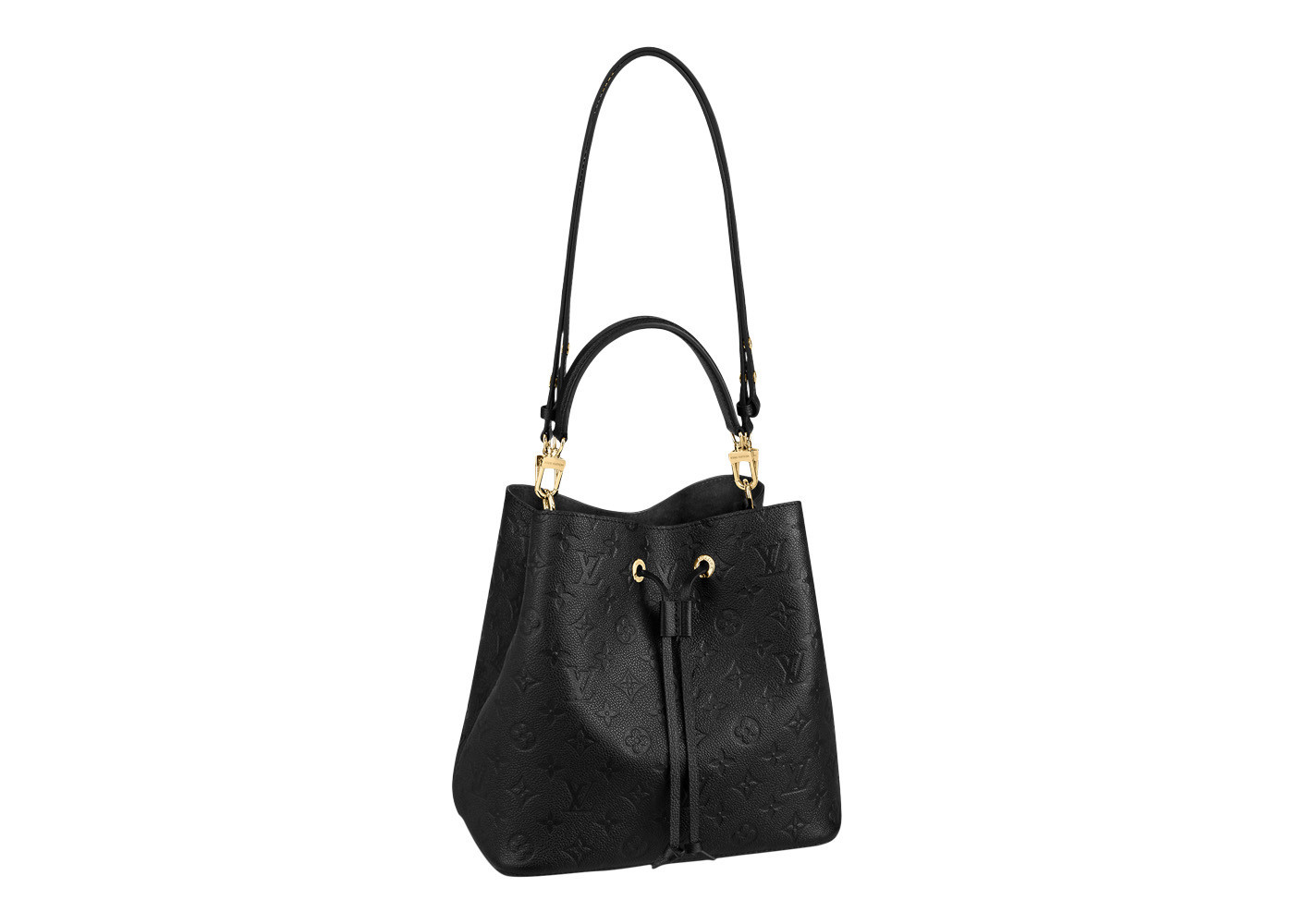 Women's Louis Vuitton Neonoe Bag MM Monogram Empriente in Black | StockX