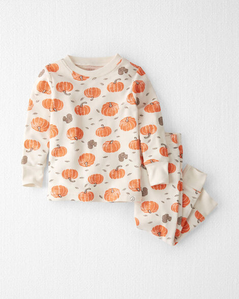 Baby 2-Piece Organic Cotton Pajamas in Harvest Pumpkins - Little Planet | Carter's | Carter's Inc