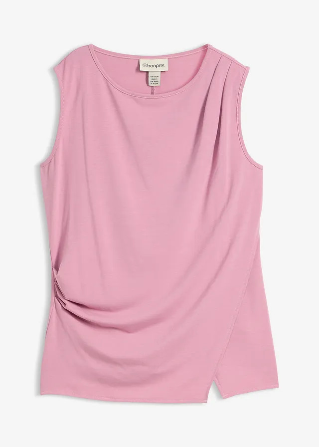 Asymmetrische top mauve | Bonprix NL