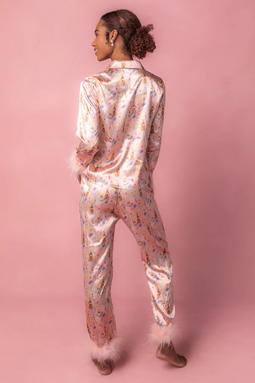 Bella Bunny Pajamas with Feathers | Ivy City Co