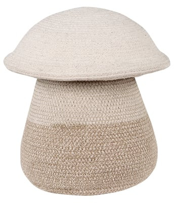 Lorena Canals Cotton Woods Mushroom | Children's / Kids Baskets | Rugs Direct | Rugs Direct