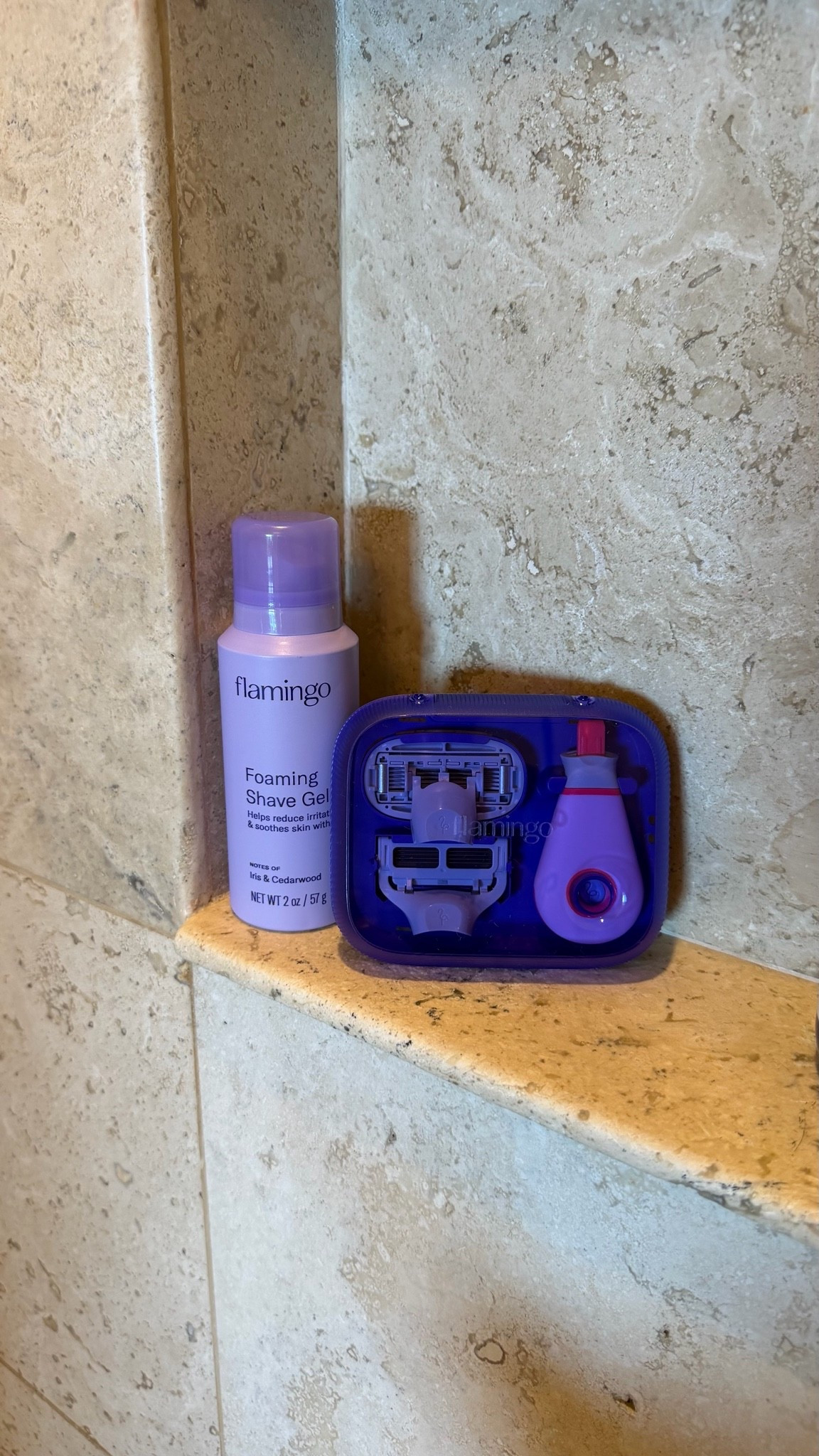 I don’t travel without this $15 travel razor kit! Two blades, one for bikini and one for body. Leaves your skin so smooth

#LTKTravel #LTKselfcare #LTKmomlife