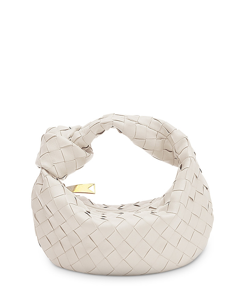 Bottega Veneta Mini Jodie Intrecciato Leather Top Handle Bag | Bloomingdale's (US)