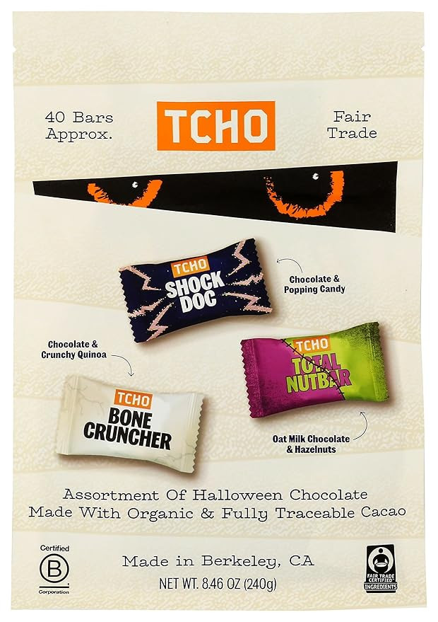 TCHO Assorted Chocolate Fright Bites, 8.5 OZ | Amazon (US)