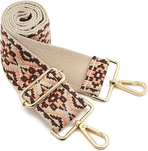 Wide Shoulder Strap Adjustable Replacement Belt Crossbody Canvas Bag Handbag | Amazon (US)