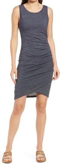 Ruched Side Sleeveless Dress | Nordstrom