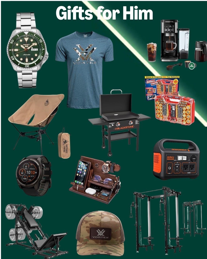 Gift ideas for him! A little bit of everything for the outdoorsy, handy, adventurous guy. Don’t forget to check out my full gift guide for men! #GiftsForHim #GiftsForMen

#LTKGiftGuide #LTKHoliday #LTKCyberWeek