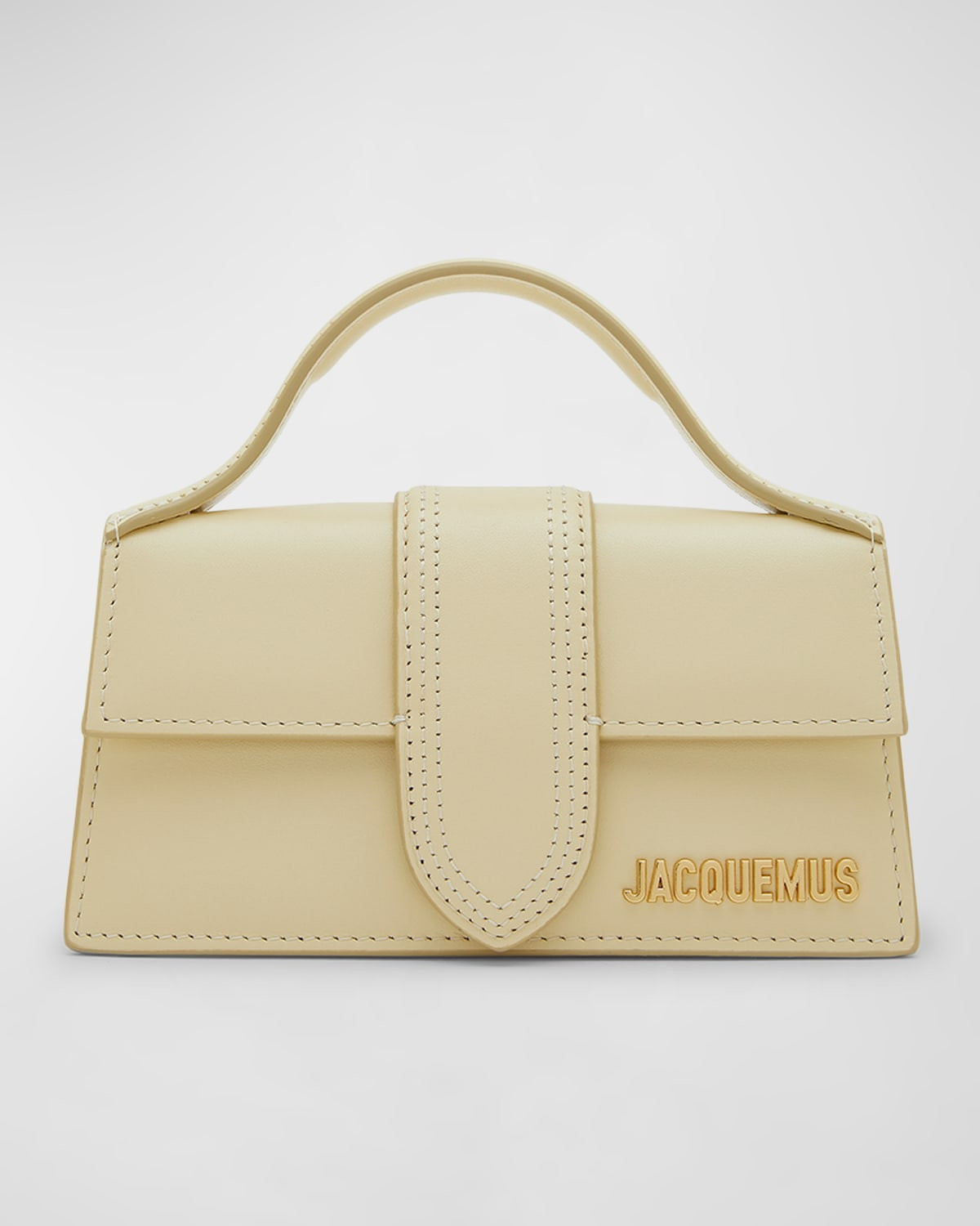 Le Bambino Leather Top-Handle Bag | Neiman Marcus