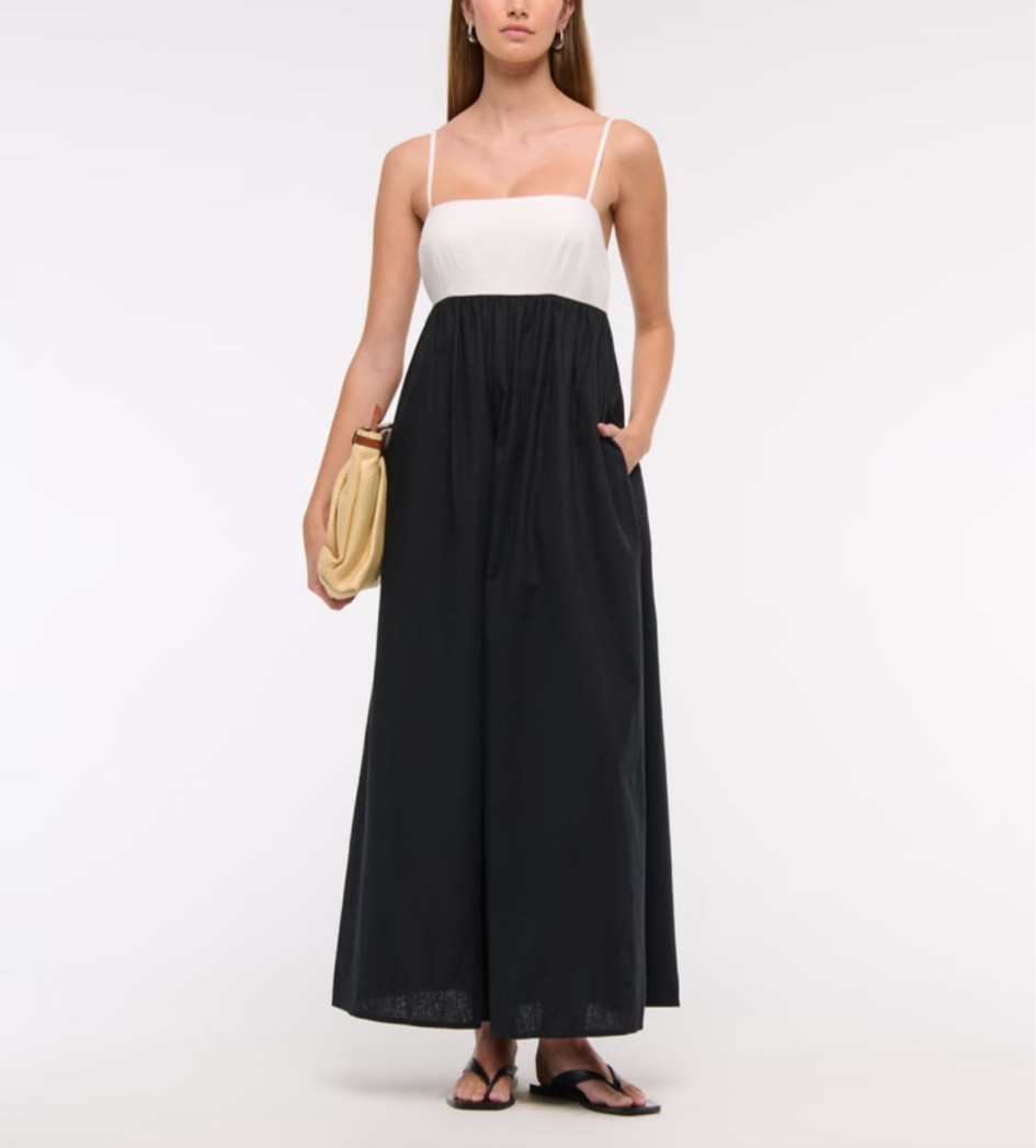 This minimal chic dress sold out super quickly last spring! 

It just got restocked in both petite and regular sizes and is part of Abercrombie’s sale with extra 20% off using code AFJEAN 

Tie back style with pockets. Looks so comfortable for a vacation with flat sandals and can be dressed up.

#LTKFindsUnder100 #LTKTravel #LTKHoliday